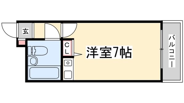 ダイアパレス王子公園の物件間取画像